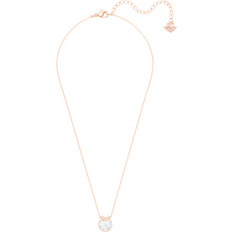 Swarovski Necklaces Swarovski Bella V Pendant Necklace - Rose Gold/Transparent