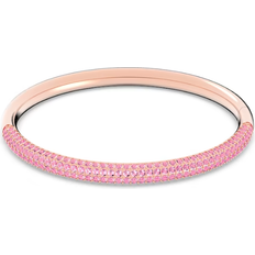 Swarovski Stone Bangle - Rose Gold/Transparent