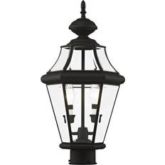 Pole Lighting on sale Livex Lighting Georgetown Lamp Post 21"