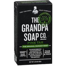 Fragrance Free Bar Soaps The Grandpa Soap Co. Pine Tar Bar Soap 92g