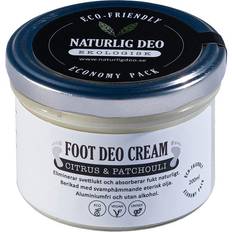 Naturlig Deo Ekologisk Foot Deo Cream Citrus & Patchouli 200ml