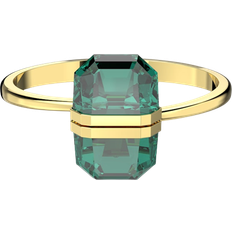 Swarovski Lucent Bangle - Gold/Green