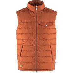 Herr - Orange Västar Fjällräven Greenland Down Liner Vest M - Autumn Leaf