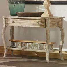 Alaterre Furniture Rustic Reclaimed Console Table 16x42"