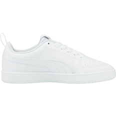 Puma Youth Rickie - White-White-Glacier Gray