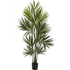 Decorations Nearly Natural 7ft. Potted Kentia Palm Silk Tree Decoration 84"