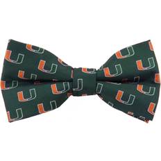 Green - Men Bow Ties Eagles Wings Repeat Bow Tie - Miami Hurricanes