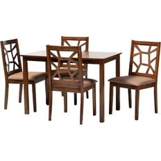 Baxton Studio Abilene Dining Set 27.6x43.3" 5