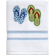 Green Guest Towels Avanti Beach Mode Guest Towel Blue, White, Green (71.12x40.64)