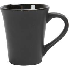 Creativ Company m. hank Konisk 10 cm Sort Krus 30cl