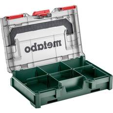 Bauzubehör Metabo 626896000 metaBOX 63 XS Tool box Acrylonitrile butadiene styrene Green, Transparent