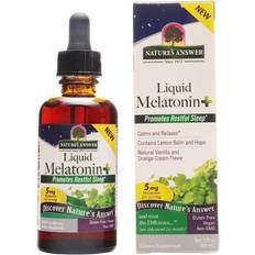 Liquid melatonin Nature's Answer Liquid Melatonin 5 mg 2 fl oz