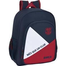 Barcelona rygsæk FC Barcelona Skoletaske F.C. Barcelona Blå Rødbrun (32 x 38 x 12 cm)