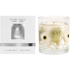 Stone Scented Candles Stoneglow Nature'S Gift Natural Wax Gel Beach Daisy Scented Candle