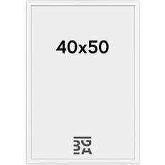 Galant 40x50 cm Hvid/Plexiglas
