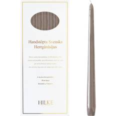 Hilke Collection Mansion Lys 6 Stk Gloss Lys Paraffin Linen 1911-4011 Stearinlys