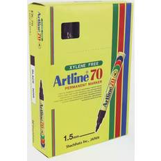 Artline Stiften Artline 70 Markers Black Pk12 AR80151