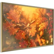 Inredningsdetaljer Arkiio Affisch Dancing Leaves [Poster] 60x40 Poster