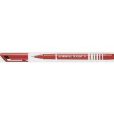 Red Fineliners Stabilo sensor fineliner medium red pk10 187/40 ad01