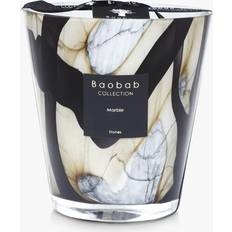 Coton Accessoires d'intérieur Baobab Collection Stones Marble Bougie Parfumée 1100g