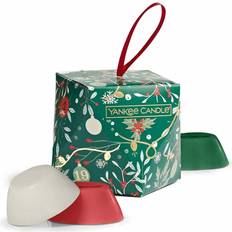 Blanc Fondants de Cire Yankee Candle Christmas Collection 3 Wax Melt Coffret Cadeau Fondant de Cire