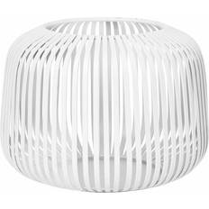 Mit Griff Kerzenhalter, Kerzen & Duft Blomus Lito in White, Size X-Small: 5.5" Diameter Laterne