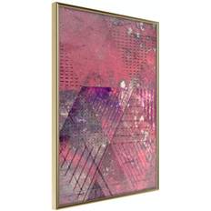 Arkiio Affisch Crimson Abstraction [Poster] 40x60 Poster