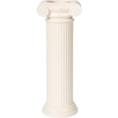 Doiy Athena Pillar Ceramic White Vase