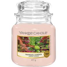 Medium Scented Candles Yankee Candle Tranquil Garden Scented Candle 411g