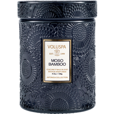 Voluspa Moso Bamboo Mini Glass Jar (50h) Duftlys