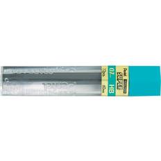 Negro Lápices de Grafito Pentel HB Pencil Leads 0.5MM (Pack-12)