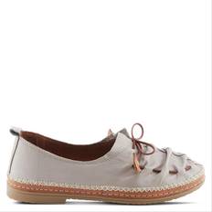 Leather - Women Moccasins Spring Step Berna - Taupe