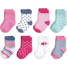 Organic Basic Socks 8-pack - Garden Floral (10766412)