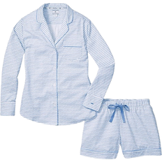 Underwear Petite Plume Women's La Mer Long Sleeve Short Set - Blue