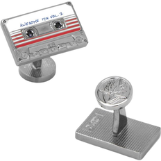 Gray Cufflinks Awesome Mix Tape No. 2 Cufflinks - Grey/White/Red