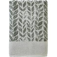 SKL Home Distressed Leaves Bath Towel Green (137.16x71.12cm)