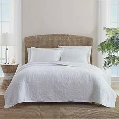 Cotton Quilts Tommy Bahama Costa Sera Quilts White (228.6x228.6)