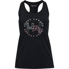 Girls - Sportswear Garment Tank Tops Under Armour Girl's Tech Big Logo Tank Top - Black/Jet Gray (1369904-001)