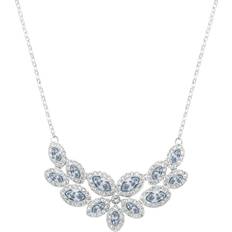 Swarovski Baron Necklace - Silver/Blue/Transparent