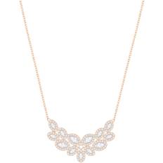 Swarovski Baron Necklace - Rose Gold/Transparent