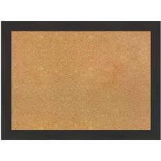 Notice Boards Amanti Art Furniture Espresso Narrow Framed Corkboard Notice Board 31.5x23.5"