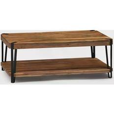 Alaterre Furniture Ryegate Live Edge Coffee Table 24x43"