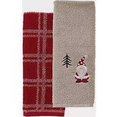 SKL Home Gnome Holiday Guest Towel Grey (63.5x40.64cm)