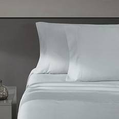 Vera Wang Solid 800-Thread-Count Lenzuolo Blu (259.08x238.76cm)