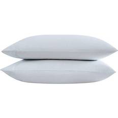 Vera Wang Solid 800-Thread-Count Pillow Case Blue (50.8x81.28cm)