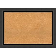 Notice Boards Amanti Art Tuxedo Framed Corkboard Memo Notice Board 41.1x29.1"