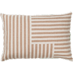 Broste Copenhagen Frankie Cushion Cover Brown (60x40cm)