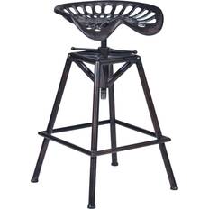 Adjustable Seat Bar Stools Armen Living Osbourne Bar Stool 30"