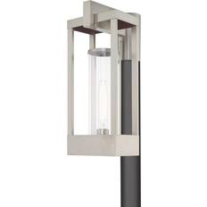 Pole Lighting on sale Livex Lighting Delancey Lamp Post 18.9"