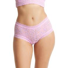 Hipsters - Leopard Panties Hanky Panky Cross Dyed Leopard Boyshort - Rose Petal/Orange Blossom